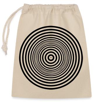Paranoia - Closable cotton gift bag (25x30cm) - nature - Front