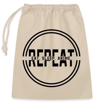 Cool Anime Citation Manga Culture Pop Asiatique - Sac cadeau en coton avec cordon (25 x 30 cm) - nature - Devant