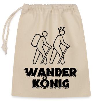 Klettersteig Wandern Wanderer Wanderwege Statement - Verschließbarer Geschenkbeutel aus Baumwolle (25x30cm) - Natur - Vorne