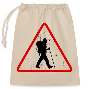 Mountaineering Hiking Hiking Routes Hiking Tours - Closable cotton gift bag (25x30cm) - nature - Front