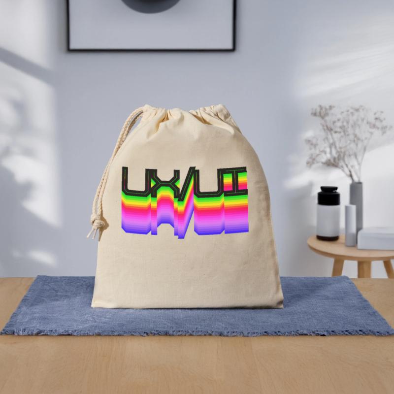Code Développeur Scripting Dev Geek Geek Sac cadeau en coton avec cordon (25 x 30 cm)