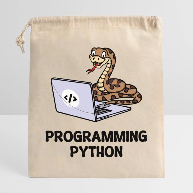 Developer Lustige Sprüche Programmierer Computer Verschließbarer Geschenkbeutel aus Baumwolle (25x30cm)