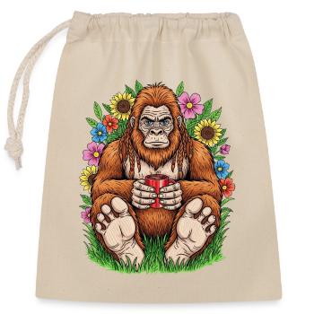Bigfoot Cozy Garden Sip - Verschließbarer Geschenkbeutel aus Baumwolle (25x30cm) - Natur - Vorne
