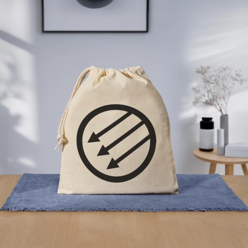 Front de fer / Front de l’Eiserne / Järnfronten Sac cadeau en coton avec cordon (25 x 30 cm)