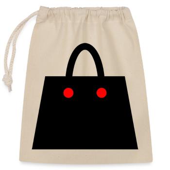 Sac à main - Sac cadeau en coton avec cordon (25 x 30 cm) - nature - Devant