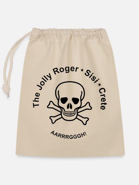 Die Jolly Roger, Sissi, Kreta - Verschließbarer Geschenkbeutel aus Baumwolle (25x30cm) - Natur