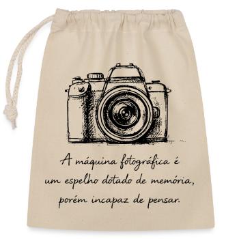 Photography Beyond Techinique - Closable cotton gift bag (25x30cm) - nature - Front