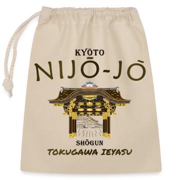 Burg Nijo-jo, Kyoto, Edo Shogun Zeit, Japan - Verschließbarer Geschenkbeutel aus Baumwolle (25x30cm) - Natur - Vorne