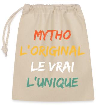 Mytho Original The True Unique - Closable cotton gift bag (25x30cm) - nature - Front