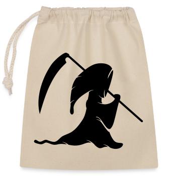 Grim Reaper - Closable cotton gift bag (25x30cm) - nature - Front