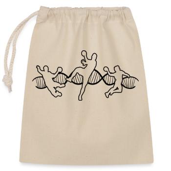 Handball Club Handball Handball Handball Player - Sac cadeau en coton avec cordon (25 x 30 cm) - nature - Devant