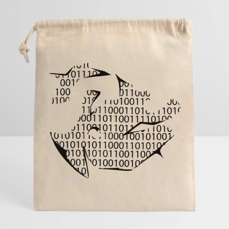 Programmierer Verschließbarer Geschenkbeutel aus Baumwolle (25x30cm)
