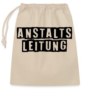 Lustiges Bild Witzig Humor Geschenkidee - Verschließbarer Geschenkbeutel aus Baumwolle (25x30cm) - Natur - Vorne