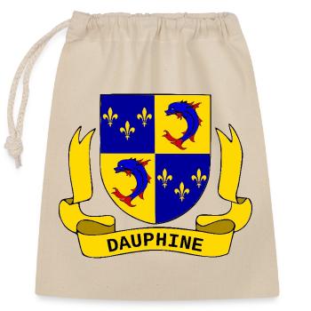 Dauphiné - Verschließbarer Geschenkbeutel aus Baumwolle (25x30cm) - Natur - Vorne