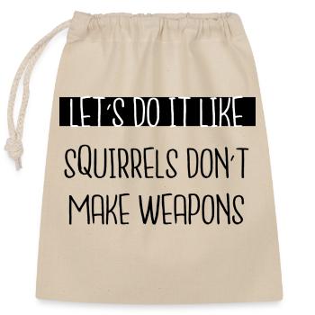 Anniversaire Mouvement pour la paix Paix mondiale - Sac cadeau en coton avec cordon (25 x 30 cm) - nature - Devant