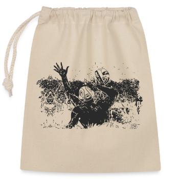 Water Polo Storm - Closable cotton gift bag (25x30cm) - nature - Front