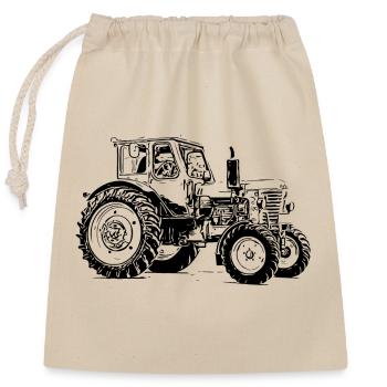 Belarus MTS 50 - Closable cotton gift bag (25x30cm) - nature - Front