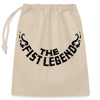The Fist Legend - Closable cotton gift bag (25x30cm) - nature - Front