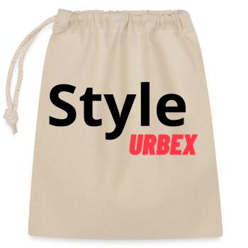 L'art urbex : pour un style authentique - Sac cadeau en coton avec cordon (25 x 30 cm) - nature - Devant