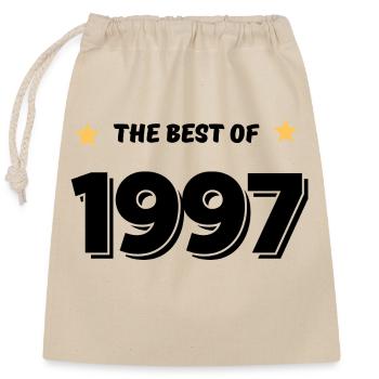 Best of 1997 - Sac cadeau en coton avec cordon (25 x 30 cm) - nature - Devant