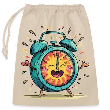 Image de la célébration du réveil solaire - Sac cadeau en coton avec cordon (25 x 30 cm) - nature - Devant