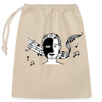 The Phantom of the Opera - Closable cotton gift bag (25x30cm) - nature - Front