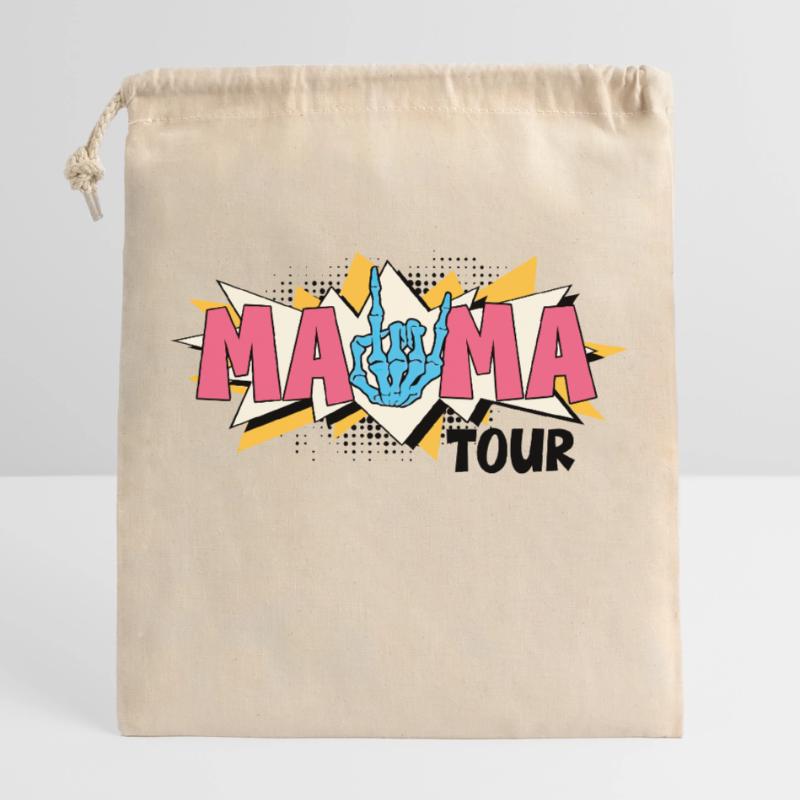 Die beste Mutter der Welt Mutter Mutter Beste Supermutter Verschließbarer Geschenkbeutel aus Baumwolle (25x30cm)