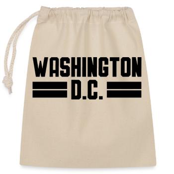 WASHINGTON DC Desing - Sac cadeau en coton avec cordon (25 x 30 cm) - nature - Devant