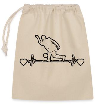 Bowling Bowling Club Bowler Bowling Club - Closable cotton gift bag (25x30cm) - nature - Front