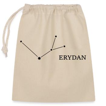 Constellation - Closable cotton gift bag (25x30cm) - nature - Front