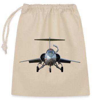 F-104 Starfighter - Closable cotton gift bag (25x30cm) - nature - Front
