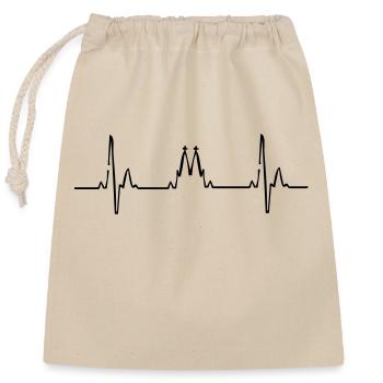 Cologne - Closable cotton gift bag (25x30cm) - nature - Front