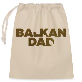 Balkan Bosnia Serbia Croatia Yugoslavia Macedonia - Closable cotton gift bag (25x30cm) - nature - Front