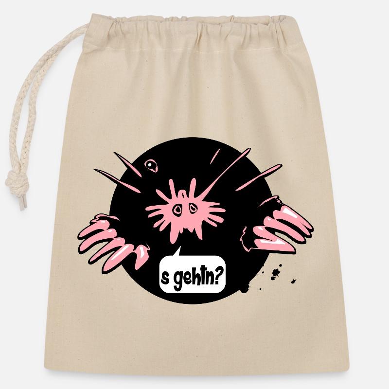 Is it possible? - Star mole - Earth Day - Mole - Closable cotton gift bag (25x30cm) - nature