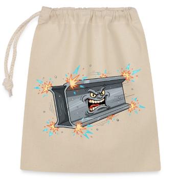 Dumpster Rage Streetwear - Sac cadeau en coton avec cordon (25 x 30 cm) - nature - Devant