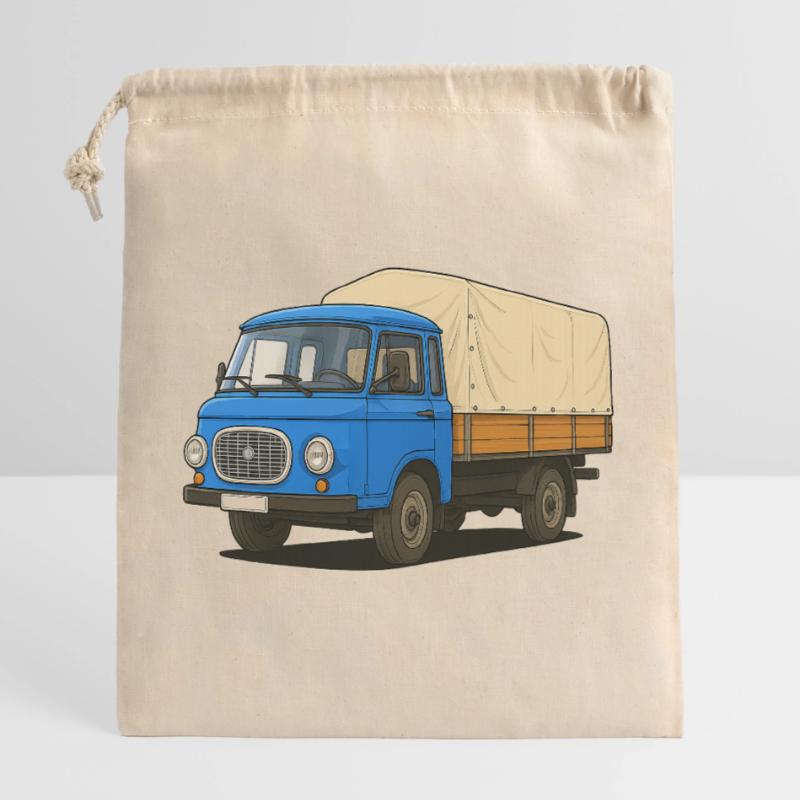 Ost-Pritsche Verschließbarer Geschenkbeutel aus Baumwolle (25x30cm)