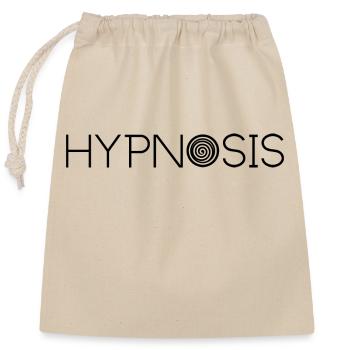 Hypnosis Hypnose Therapist Psychology Trance Coach - Closable cotton gift bag (25x30cm) - nature - Front