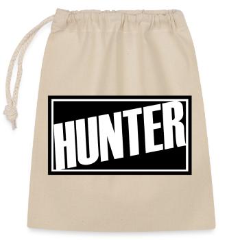 hunter hunter hunting hunting red pack hunting dog forest - Closable cotton gift bag (25x30cm) - nature - Front