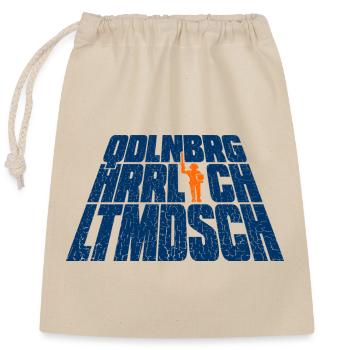 Quedlinburg (édition merveilleusement démodée) - Sac cadeau en coton avec cordon (25 x 30 cm) - nature - Devant