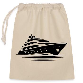 Kreuzfahrtträume auf hoher See Cruise Mode On - Verschließbarer Geschenkbeutel aus Baumwolle (25x30cm) - Natur - Vorne