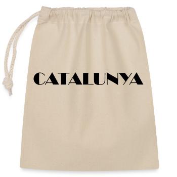 Basket-ball - Sac cadeau en coton avec cordon (25 x 30 cm) - nature - Devant