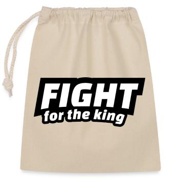 Jesus Faith Christ T-Shirt - Closable cotton gift bag (25x30cm) - nature - Front