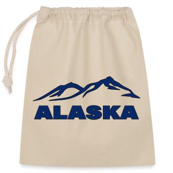 ALASKA - Verschließbarer Geschenkbeutel aus Baumwolle (25x30cm) - Natur - Vorne