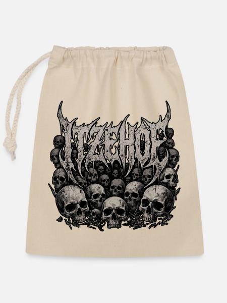 Itzehoe Death Metal - Verschließbarer Geschenkbeutel aus Baumwolle (25x30cm) - Natur