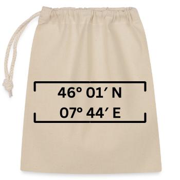 Coordinates Zermatt Minimalist - Closable cotton gift bag (25x30cm) - nature - Front