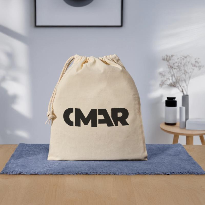 Omar Name Arabic First Name Gift Closable cotton gift bag (25x30cm)