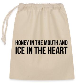 Sarcastic Polish Proverb - Closable cotton gift bag (25x30cm) - nature - Front