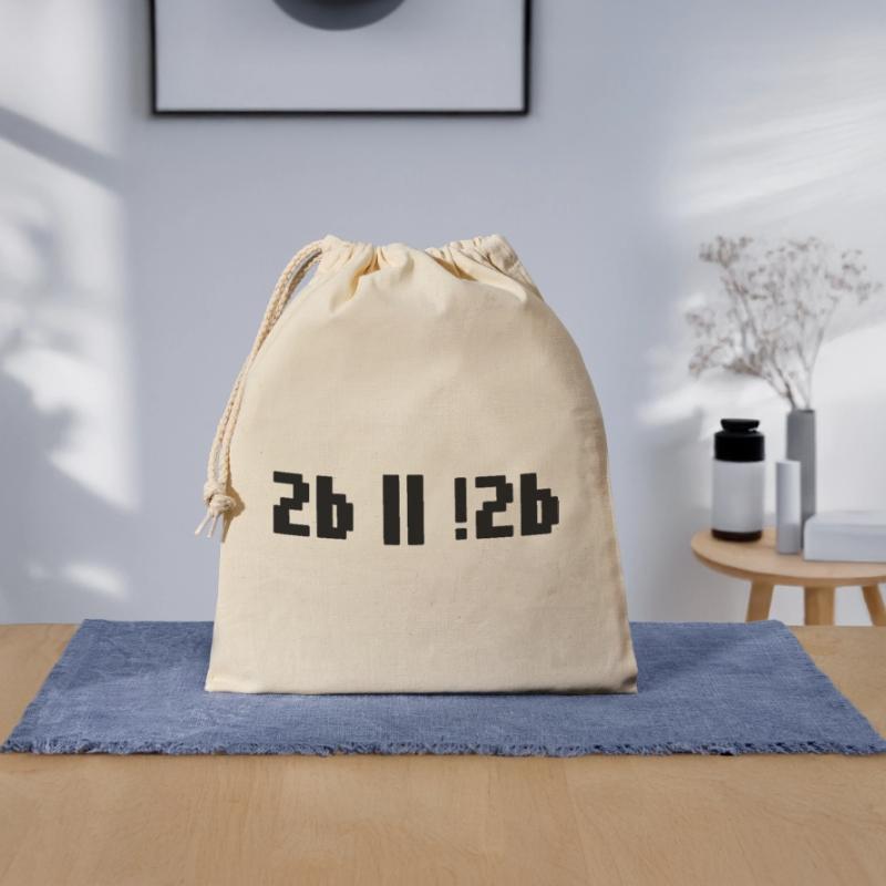 2b ou pas 2b – Programmeur de Shakespeare Hamlet Sac cadeau en coton avec cordon (25 x 30 cm)