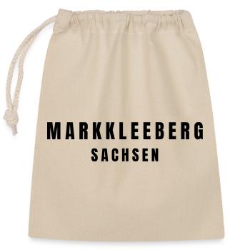 Markkleeberg, Saxe - Sac cadeau en coton avec cordon (25 x 30 cm) - nature - Devant