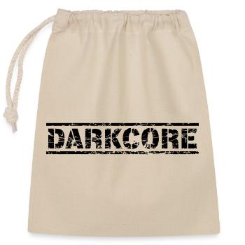 Darkcore - Closable cotton gift bag (25x30cm) - nature - Front
